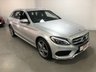 USED 2017 17 MERCEDES-BENZ C-CLASS 2.1 C 220 D 4MATIC AMG LINE 5d 170 BHP * NAV * F & R PARK SENSORS * REVERSING CAMERA * BLUETOOTH * 18 INCH AMG ALLOY WHEELS * CLIMATE CONTROL * CRUISE CONTROL *