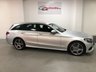 USED 2017 17 MERCEDES-BENZ C-CLASS 2.1 C 220 D 4MATIC AMG LINE 5d 170 BHP * NAV * F & R PARK SENSORS * REVERSING CAMERA * BLUETOOTH * 18 INCH AMG ALLOY WHEELS * CLIMATE CONTROL * CRUISE CONTROL *