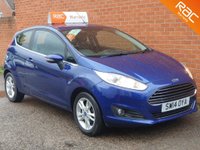 USED 2014 14 FORD FIESTA 1.0 ZETEC 3d 99 BHP 