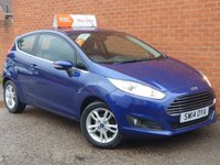 USED 2014 14 FORD FIESTA 1.0 ZETEC 3d 99 BHP 