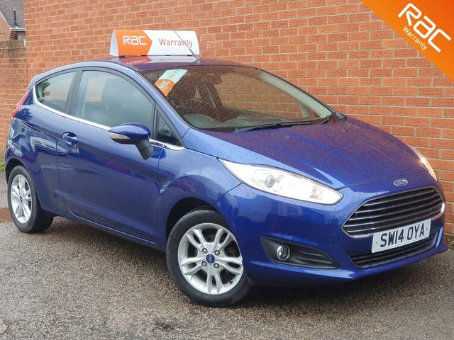 2014 14 Ford Fiesta 1.0 ZETEC 3d 99 BHP