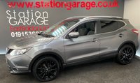 USED 2014 14 NISSAN QASHQAI 1.6 DCI TEKNA 5d 128 BHP BLACK ALLOYS SUNROOF LEATHER &pound;30 TAX