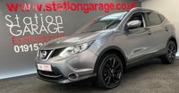 USED 2014 14 NISSAN QASHQAI 1.6 DCI TEKNA 5d 128 BHP BLACK ALLOYS SUNROOF LEATHER &pound;30 TAX