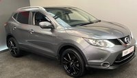 USED 2014 14 NISSAN QASHQAI 1.6 DCI TEKNA 5d 128 BHP BLACK ALLOYS SUNROOF LEATHER &pound;30 TAX