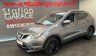 USED 2014 14 NISSAN QASHQAI 1.6 DCI TEKNA 5d 128 BHP BLACK ALLOYS SUNROOF LEATHER &pound;30 TAX