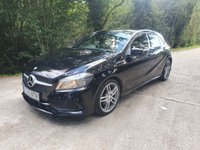 USED 2016 16 MERCEDES-BENZ A-CLASS 1.5 A 180 D AMG LINE 5d 107 BHP REAR CAMERA+SAT NAV+AMG LINE