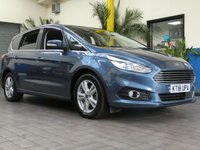 USED 2018 18 FORD S-MAX 2.0 TITANIUM TDCI 5d 148 BHP 7 SEAT SAT NAV PARKING SENSORS
