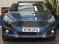 USED 2018 18 FORD S-MAX 2.0 TITANIUM TDCI 5d 148 BHP 7 SEAT SAT NAV PARKING SENSORS