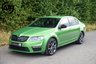 USED 2017 66 SKODA OCTAVIA 2.0 VRS TDI 5d 181 BHP Rallye Green Metallic
