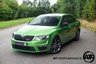 USED 2017 66 SKODA OCTAVIA 2.0 VRS TDI 5d 181 BHP Rallye Green Metallic