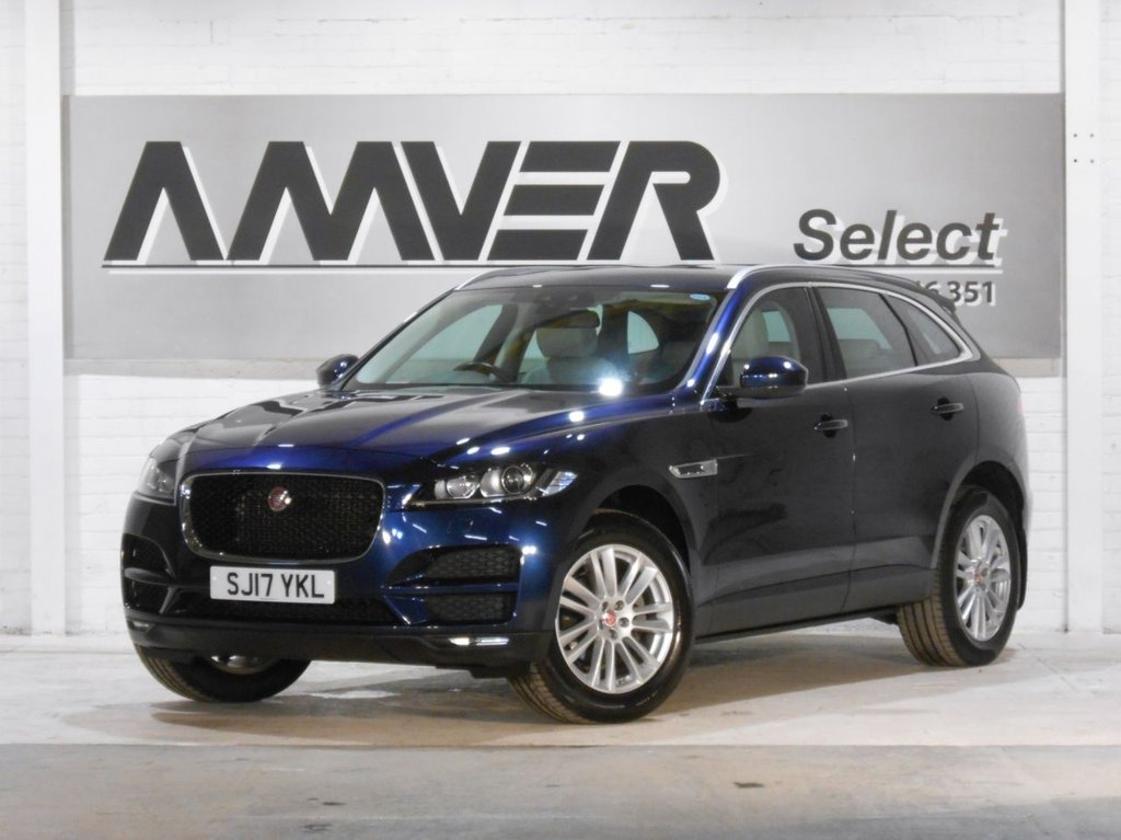 USED 2017 17 JAGUAR F-PACE 2.0 PORTFOLIO AWD 5d 178 BHP 