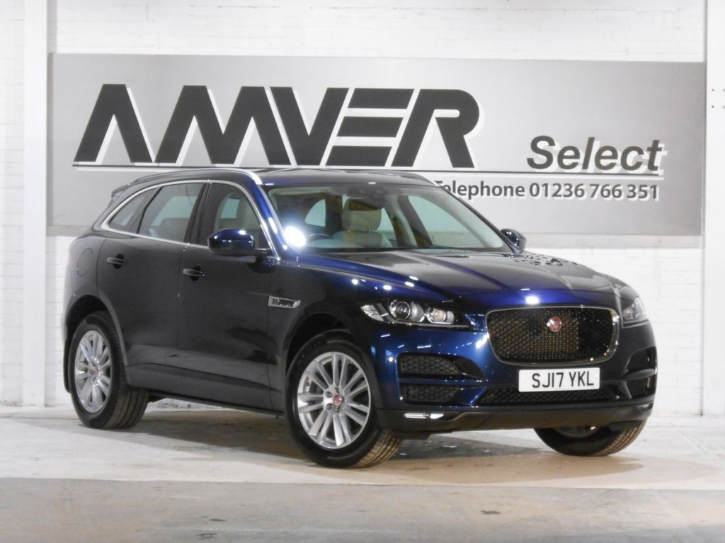 USED 2017 17 JAGUAR F-PACE 2.0 PORTFOLIO AWD 5d 178 BHP 