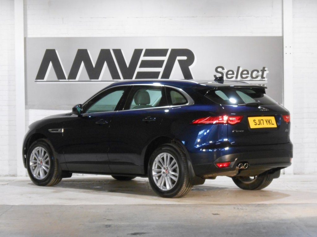 USED 2017 17 JAGUAR F-PACE 2.0 PORTFOLIO AWD 5d 178 BHP 