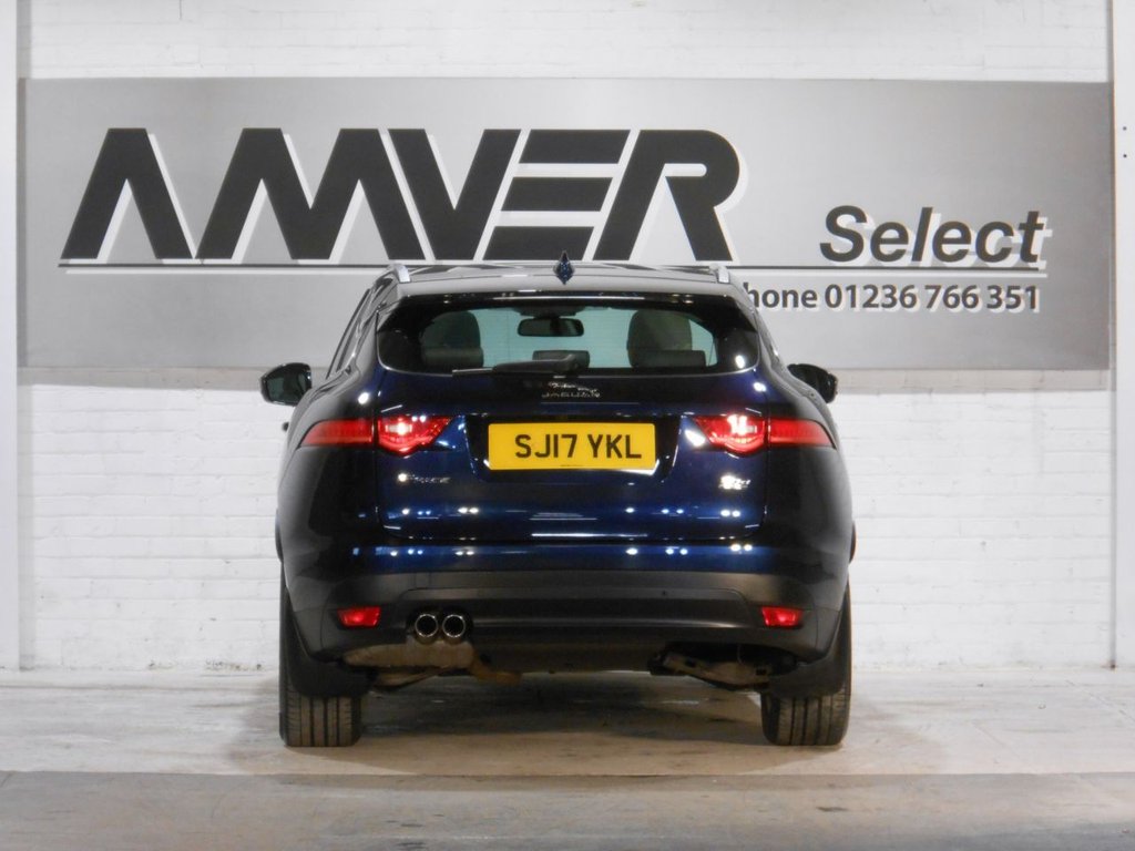 USED 2017 17 JAGUAR F-PACE 2.0 PORTFOLIO AWD 5d 178 BHP 