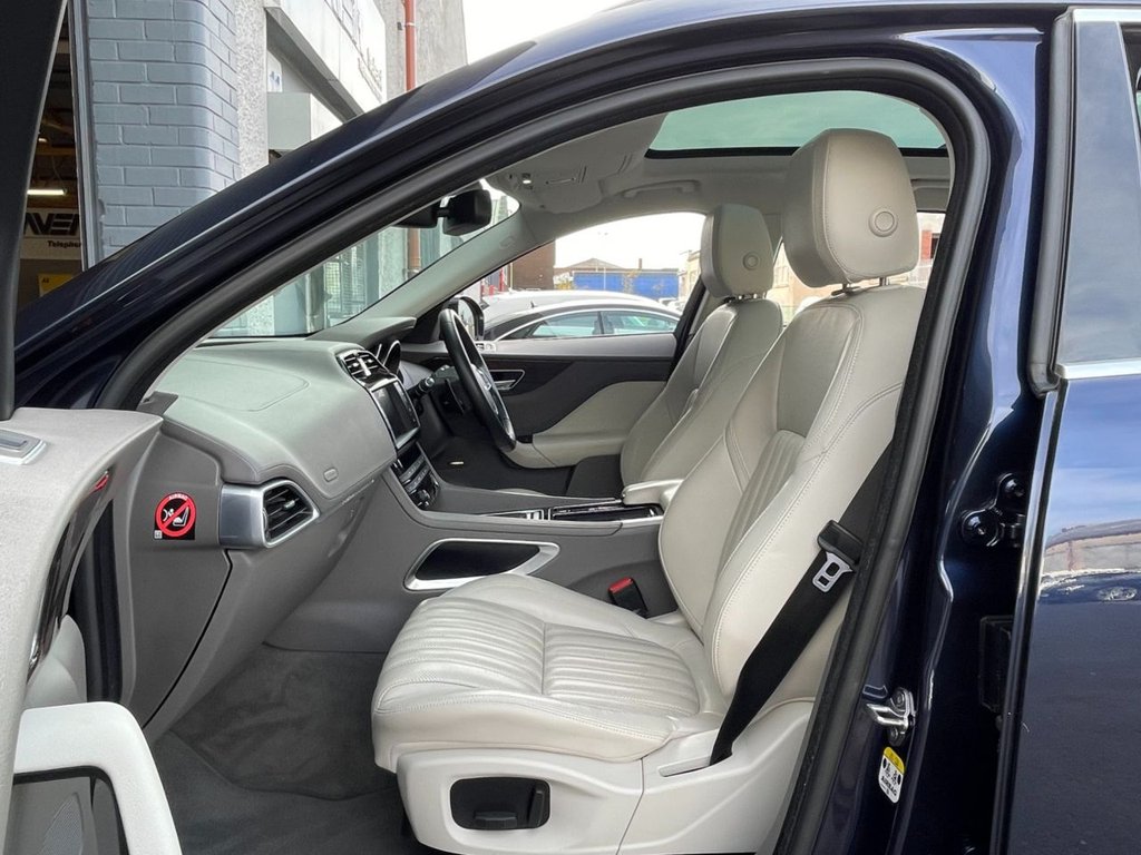 USED 2017 17 JAGUAR F-PACE 2.0 PORTFOLIO AWD 5d 178 BHP 