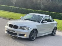 USED 2009 59 BMW 1 SERIES 2.0 120D M SPORT 2d 175 BHP LEATHER SEATS + HEATED SEATS