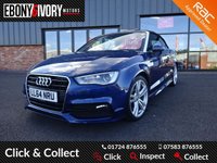 USED 2014 64 AUDI A3 1.8 TFSI S LINE 2d 178 BHP FULL AUDI SERVICE HISTORY + 1 YEAR MOT AND BREAKDOWN COVER