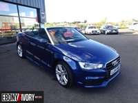 USED 2014 64 AUDI A3 1.8 TFSI S LINE 2d 178 BHP FULL AUDI SERVICE HISTORY + 1 YEAR MOT AND BREAKDOWN COVER