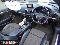 USED 2014 64 AUDI A3 1.8 TFSI S LINE 2d 178 BHP FULL AUDI SERVICE HISTORY + 1 YEAR MOT AND BREAKDOWN COVER