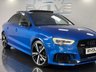 USED 2017 17 AUDI RS3 SALOON 2.5 RS 3 QUATTRO 4d 395 BHP 