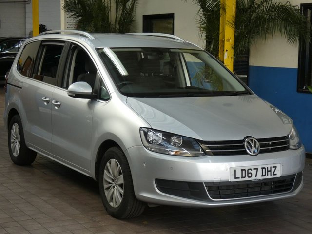 2017 67 Volkswagen Sharan 1.4 SE TSI BLUEMOTION TECHNOLOGY DSG 5d 148 BHP