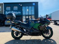 USED 2018 18 KAWASAKI ZZR1400 HHF  WITH AKRAPOVIC EXHAUSTS