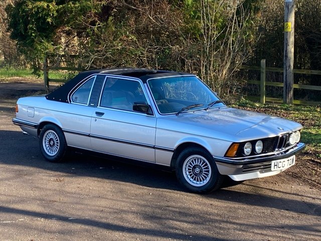 1980 BMW 3 Series  323I BAUR CONVERTIBLE