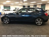 USED 2016 66 BMW 1 SERIES BMW 1 SERIES118D 2.150TD DIESEL S/S SPORTS HATCH SPORT 6 SPD MAN EURO 6 FREE UK DELIVERY*VIDEO AVAILABLE* FINANCE ARRANGED* PART EX*HPI CLEAR