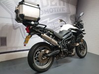 USED 2015 64 TRIUMPH TIGER 800 ABS WITH LOWERING KIT & GIVI TOP BOX