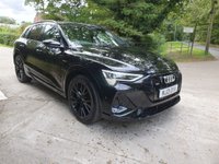 USED 2021 21 AUDI E-TRON 0.0 QUATTRO BLACK EDITION 5d 403 BHP ZERO DEPOSIT FINANCE AVAILABLE