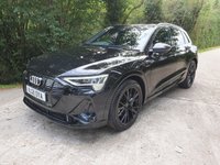 USED 2021 21 AUDI E-TRON 0.0 QUATTRO BLACK EDITION 5d 403 BHP ZERO DEPOSIT FINANCE AVAILABLE