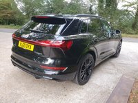 USED 2021 21 AUDI E-TRON 0.0 QUATTRO BLACK EDITION 5d 403 BHP ZERO DEPOSIT FINANCE AVAILABLE