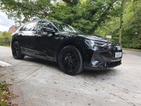 USED 2021 21 AUDI E-TRON 0.0 QUATTRO BLACK EDITION 5d 403 BHP ZERO DEPOSIT FINANCE AVAILABLE