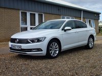USED 2017 67 VOLKSWAGEN PASSAT 2.0 SE BUSINESS TDI BLUEMOTION TECHNOLOGY 4d 148 BHP www.suffolkcarcentre.co.uk - Located a Reydon