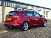 USED 2014 14 FORD FOCUS 1.6 TITANIUM NAVIGATOR TDCI 5d 113 BHP www.suffolkcarcentre.co.uk - Located a Reydon
