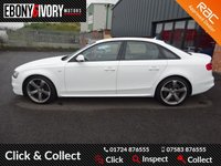 USED 2015 15 AUDI A4 1.8 TFSI BLACK EDITION S/S 4d 118 BHP FULL AUDI SERVICE HISTORY + 1 YEAR MOT AND BREAKDOWN COVER