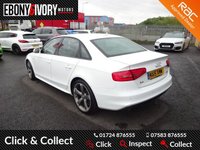 USED 2015 15 AUDI A4 1.8 TFSI BLACK EDITION S/S 4d 118 BHP FULL AUDI SERVICE HISTORY + 1 YEAR MOT AND BREAKDOWN COVER