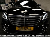 USED 2018 18 MERCEDES-BENZ S-CLASS MERCEDES S500L LWB LIMO AMG LINE EXECUTIVE PREMIUM PLUS EURO 6 FREE UK DELIVERY*VIDEO AVAILABLE* FINANCE ARRANGED* PART EX*HPI CLEAR