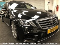 USED 2018 18 MERCEDES-BENZ S-CLASS MERCEDES S500L LWB LIMO AMG LINE EXECUTIVE PREMIUM PLUS EURO 6 FREE UK DELIVERY*VIDEO AVAILABLE* FINANCE ARRANGED* PART EX*HPI CLEAR