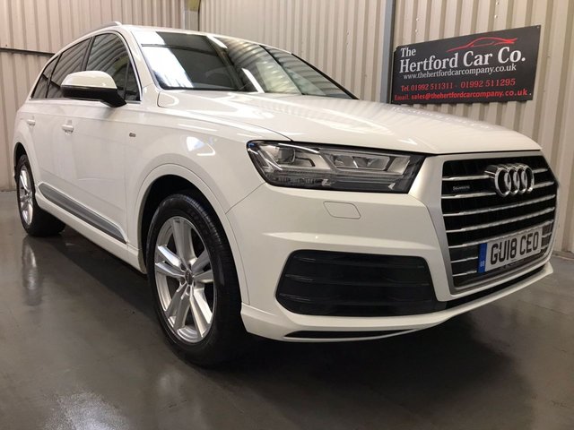 2018 18 Audi Q7 3.0 TDI QUATTRO S LINE 5d 215 BHP
