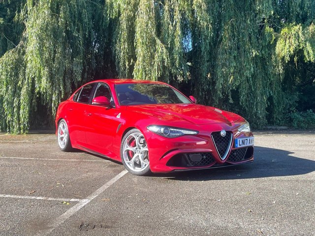 2017 17 Alfa Romeo Giulia 2.9 V6 BITURBO QUADRIFOGLIO 4d 503 BHP