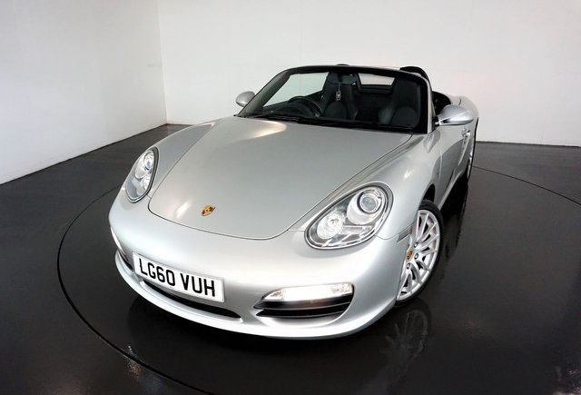 2010 60 Porsche Boxster 3.4 24V S PDK 2d-RECENTLY SERVICED AT PORSCHE-LOW MILEAGE-HEATED BLACK LEATHER-BLUETOOTH-SATNAV-PART ELECTRIC SEATS-SUPERB EXAMPLE