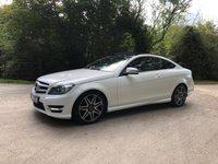 USED 2012 12 MERCEDES-BENZ C CLASS 2.1 C220 CDI BLUEEFFICIENCY AMG SPORT 2d 170 BHP ZERO DEPOSIT FINANCE AVAILABLE