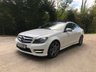 USED 2012 12 MERCEDES-BENZ C CLASS 2.1 C220 CDI BLUEEFFICIENCY AMG SPORT 2d 170 BHP ZERO DEPOSIT FINANCE AVAILABLE