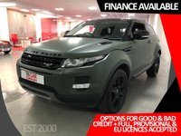 USED 2013 63 LAND ROVER RANGE ROVER EVOQUE 2.2 SD4 PURE TECH 3d 190 BHP * PANORAMIC ROOF * CLIMATE CONTROL * PRIVACY GLASS * NAVIGATION * PARKING SENSORS * 19 INCH ALLOY WHEELS *