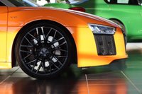 USED 2017 17 AUDI R8 5.2 SPYDER V10 QUATTRO 2d 533 BHP EXCLUSIVE "SOLAR ORANGE" PAINTWORK!
