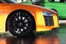 USED 2017 17 AUDI R8 5.2 SPYDER V10 QUATTRO 2d 533 BHP EXCLUSIVE "SOLAR ORANGE" PAINTWORK!