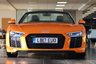 USED 2017 17 AUDI R8 5.2 SPYDER V10 QUATTRO 2d 533 BHP EXCLUSIVE "SOLAR ORANGE" PAINTWORK!
