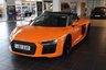 USED 2017 17 AUDI R8 5.2 SPYDER V10 QUATTRO 2d 533 BHP EXCLUSIVE "SOLAR ORANGE" PAINTWORK!