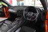 USED 2017 17 AUDI R8 5.2 SPYDER V10 QUATTRO 2d 533 BHP EXCLUSIVE "SOLAR ORANGE" PAINTWORK!